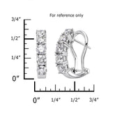 DIAMOND HUGGIE EARRINGS
